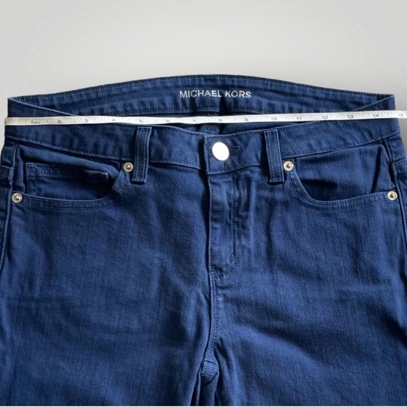 Michael Kors Women's Indigo Blue Skinny Stretchy Jeans Size 4 - Picture 6 of 9